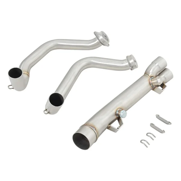 Slip On Motorcycle Exhaust Systems Muffler Escape Moto Front Link Pipe For BMW F900R F900XR F900 R XR 2020 2021 2022 2023 2024 - - Racext 2