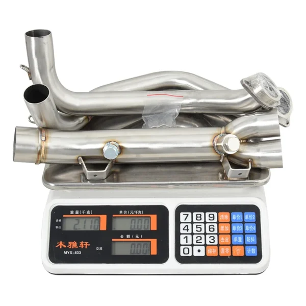 Slip On Motorcycle Exhaust Systems Muffler Escape Moto Front Link Pipe For BMW F900R F900XR F900 R XR 2020 2021 2022 2023 2024 - - Racext 6